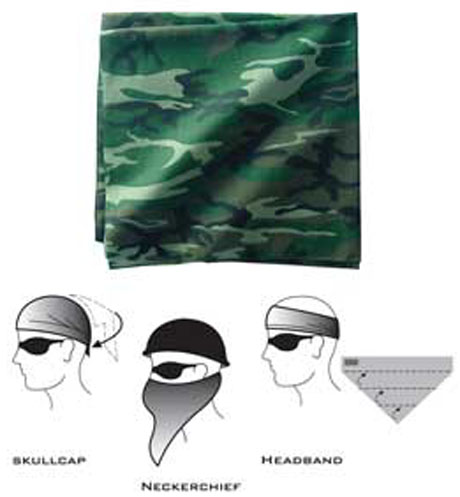 Woodland Camo, 3 in 1 Wrap